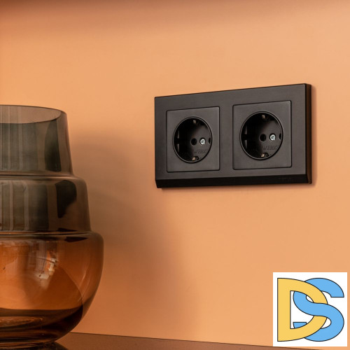 Рамка на 2 поста Werkel Stark (черный) W0021808