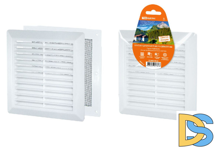 Решетка разъемная с москитной сеткой TDM Electric SQ1807-0022