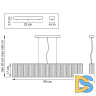 Подвесная люстра Lightstar Roma 718133