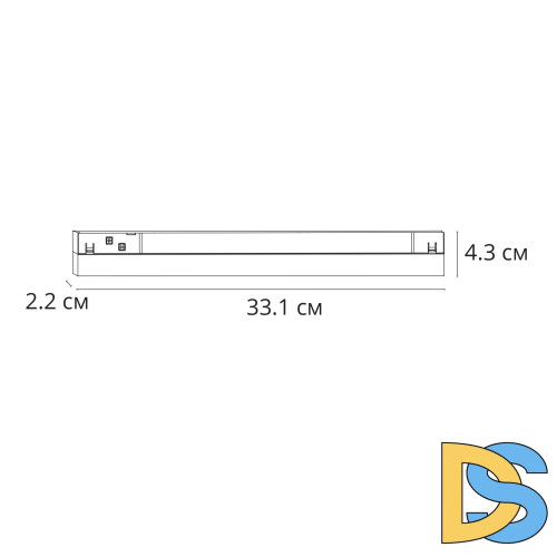 Трековый магнитный светильник Arte Lamp Linea A4685PL-1BK