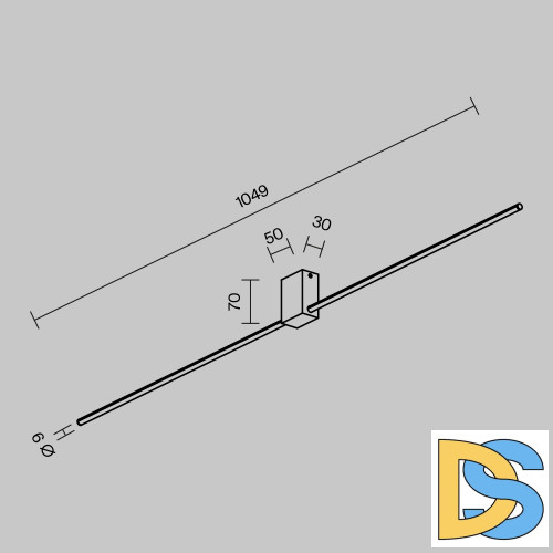 Настенный светильник Maytoni Pars C071WL-L12B3K