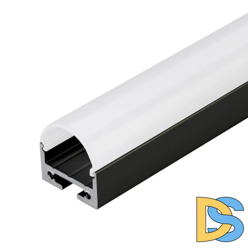 Профиль Arlight SL-LINE-2011M-2500 BLACK+OPAL ROUND 027992