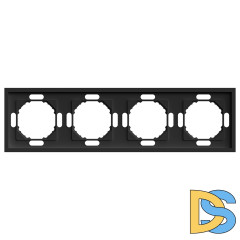 Рамка на 4 поста Stekker PFR00-5004-05 Эмили 49861