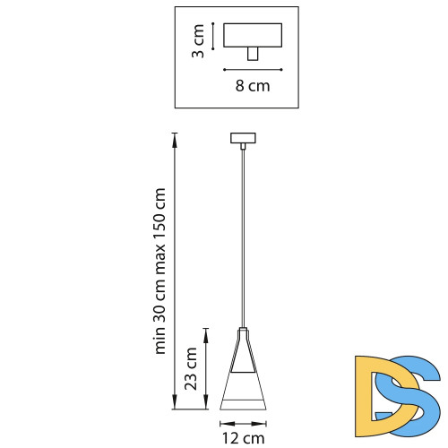 Подвесной светильник Lightstar Cone 757019