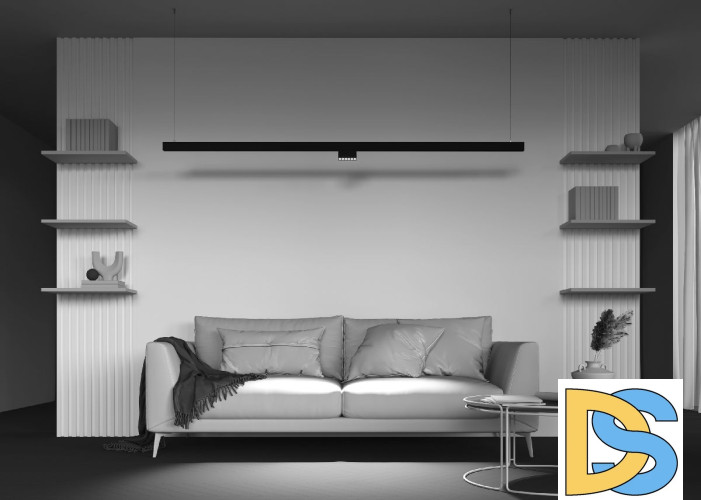 Трековый светодиодный светильник Maytoni Technical Points rot TR033-4-6W3K-M-DS-B