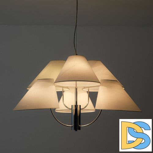 Подвесная люстра Arte Lamp Rondo A4086LM-6CC