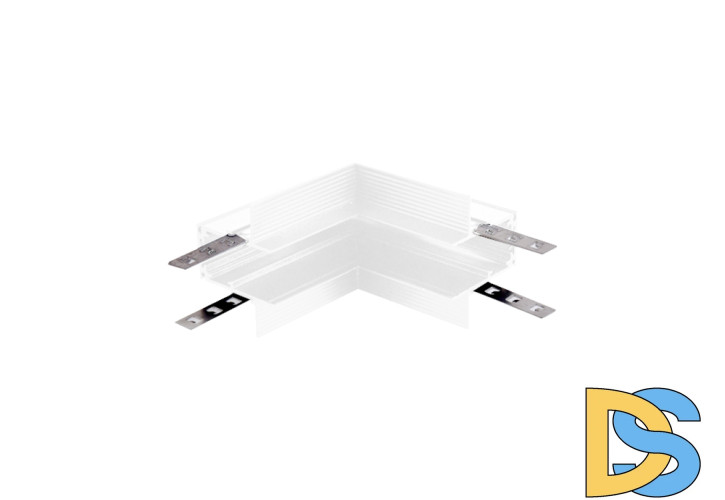 Внутренний угловой соединитель угловой для магнитного встраиваемого шинопровода Crystal Lux Space CLT 0.223 02 WH