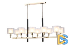 Люстра на штанге Crystal Lux MAESTRO SP-PL10 L1100 GOLD