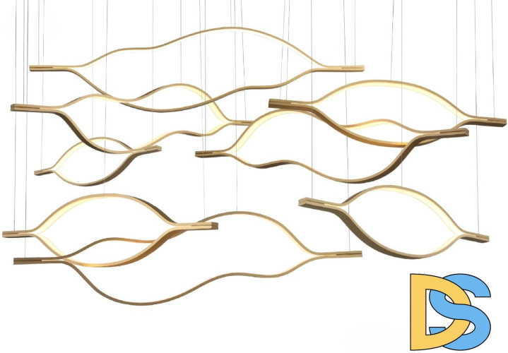 Подвесной светильник Mizi'en Combo MZ160172-2-1400