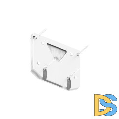 Заглушка для однофазного шинопровода Denkirs Smart Slott TR2017-WH