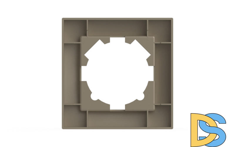 Рамка одноместная ELBI Vega 510-012500-271