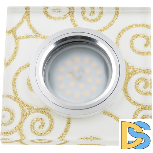 Встраиваемый светильник Fametto Luciole DLS-L207 GU5.3 CHROME/WHITE UL-00000382