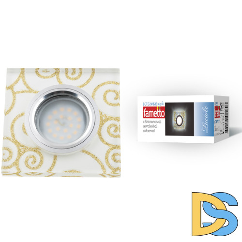 Встраиваемый светильник Fametto Luciole DLS-L207 GU5.3 CHROME/WHITE UL-00000382