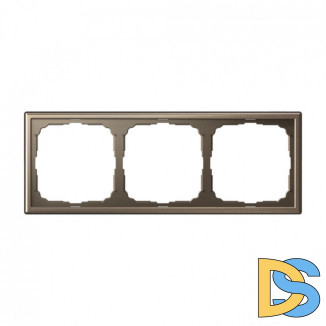 3-постовая рамка, Schneider Electric Art Gallery, цвет Мокко, GAL000603