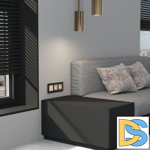 Рамка на 3 поста Werkel AluMax 4690389204074 W0033508 a066331