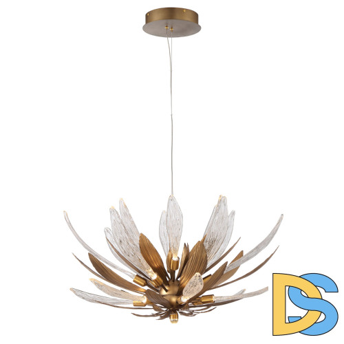 Подвесная люстра Delight Collection RP168416-19 bronze/clear