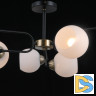 Люстра на штанге Illumico IL0249-6CSQ-79 BK AB