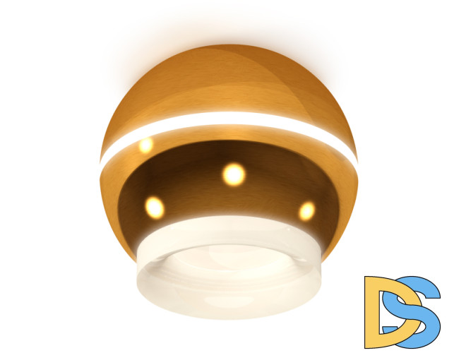 Накладной светильник с дополнительной подсветкой Ambrella Light Techno XS1105030 (C1105, N7165)