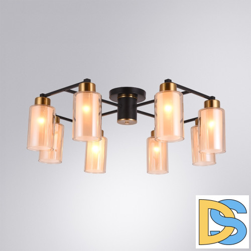 Потолочная люстра Arte Lamp Leo A7027PL-8BK
