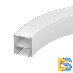 Алюминиевый профиль Arlight SL-ARC-5060-D1500-A90 White (дуга 1 из 4) 032698