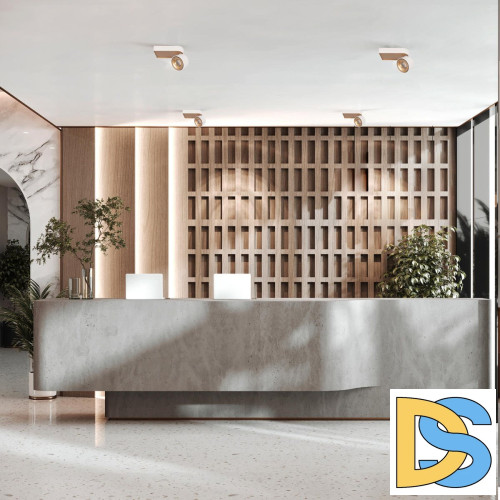 Накладной спот Loft IT Knof 10324/A Gold White