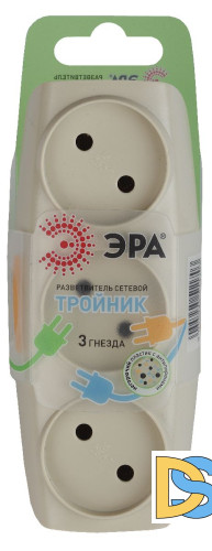 Разветвитель электрический Эра SP-3-I Б0017018