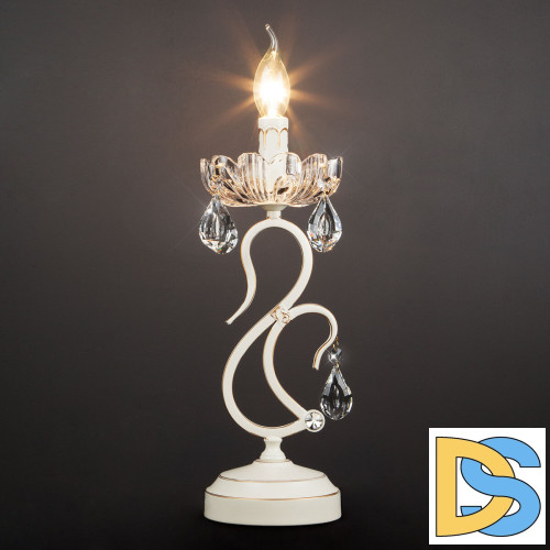 Настольная лампа Eurosvet 12205/1T белый Strotskis