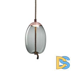 Подвесной светильник Delight Collection Knot 9966P/A copper/blue