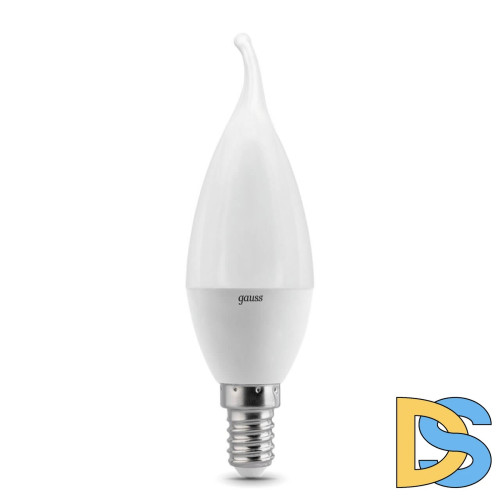 Лампа светодиодная Gauss E14 6.5W 4100K матовая 104101207