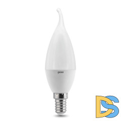 Лампа светодиодная Gauss E14 6.5W 4100K матовая 104101207