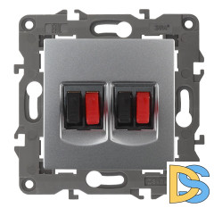 Розетка аудио двойная Эра 14-3112-03 Б0034328