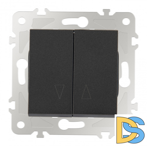 Выключатель жалюзи Arte Milano 203.38-2.black