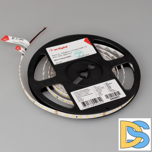 Светодиодная лента Arlight UL-A98-8mm 24V Warm3000 10 W/m, IP20, 2835, 5m 040007
