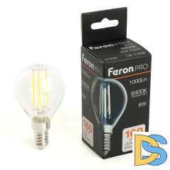 Лампа светодиодная Feron LB-1706 E14 6W 6400K 51258