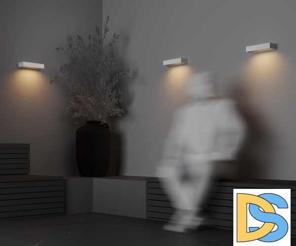 Уличный настенный светильник Maytoni Lot O428WL-L10W3K