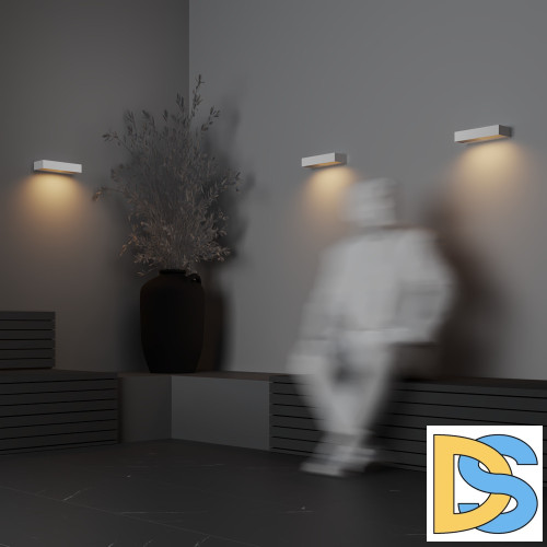 Уличный настенный светильник Maytoni Lot O428WL-L10W3K