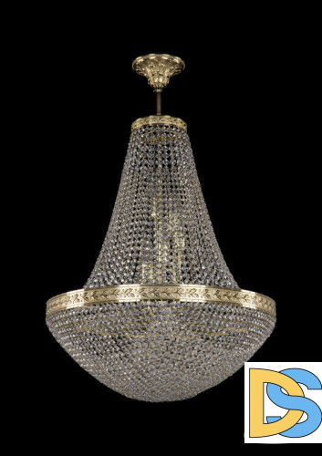 Люстра на штанге Bohemia Ivele Crystal 19321/H2/60IV G