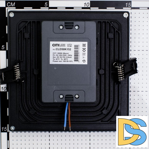 Встраиваемый светодиодный светильник Citilux Омега CLD50K152