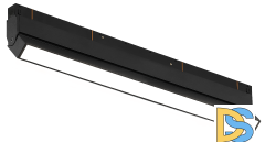 Трековый магнитный светильник iLedex Vision SMART 4822-004-L602-24W-110DG-BK