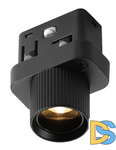 Трековый магнитный светильник iLedex Vision 4822-019-D22-2W-24DG-3000K-BK