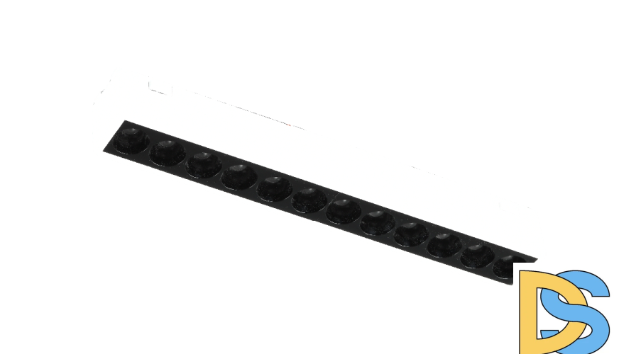 Трековый магнитный светильник iLedex Vision 4825-039-L197-12W-36DG-3000K-WH