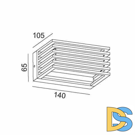 Уличный настенный светодиодный светильник Lucide Malta 15800/05/30