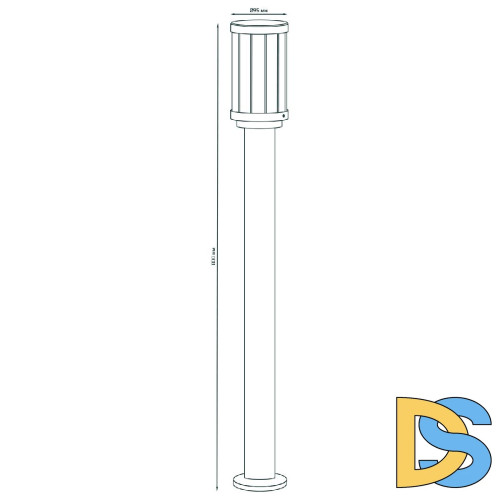 Уличный светильник Gauss Vega GD024