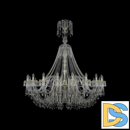 Подвесная люстра Bohemia Ivele Crystal 1403/20/530/XL-160 G