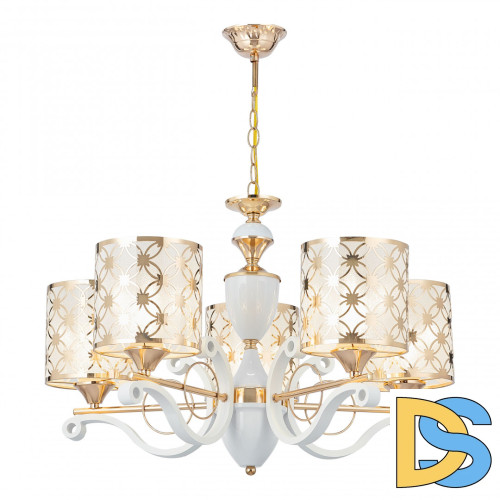Подвесная люстра Arte Milano Florentia-3097 303097/5 Wh/Gd
