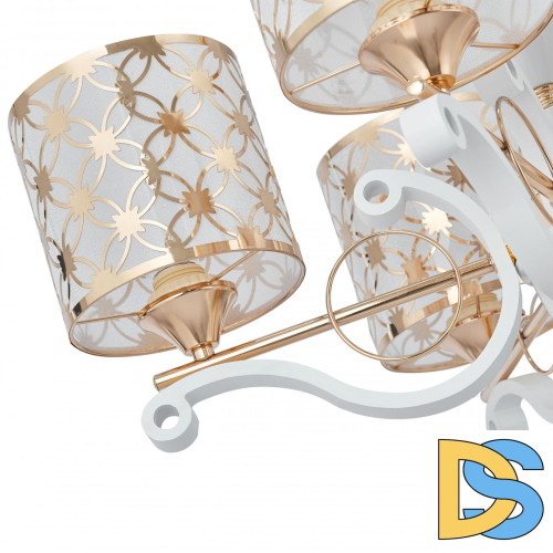 Подвесная люстра Arte Milano Florentia-3097 303097/5 Wh/Gd