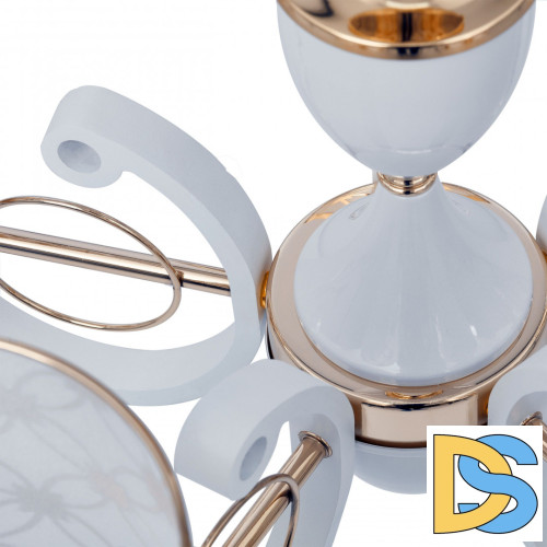 Подвесная люстра Arte Milano Florentia-3097 303097/5 Wh/Gd