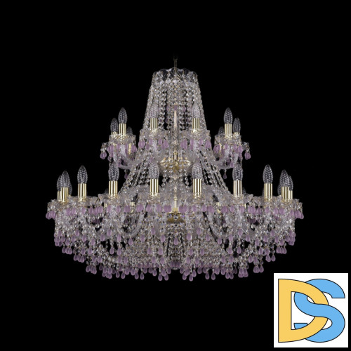Подвесная люстра Bohemia Ivele Crystal 1410/20+10/360/2d G V7010