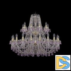 Подвесная люстра Bohemia Ivele Crystal 1410/20+10/360/2d G V7010