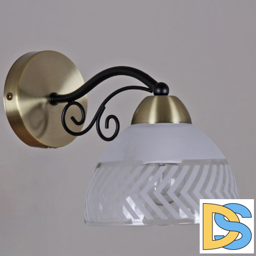 Бра Illumico IL0435-1WSQ-24 BK AB SPICA